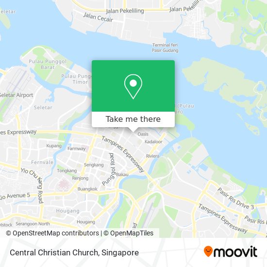 Central Christian Church map