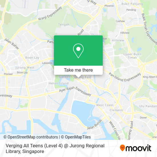 Verging All Teens (Level 4) @ Jurong Regional Library地图