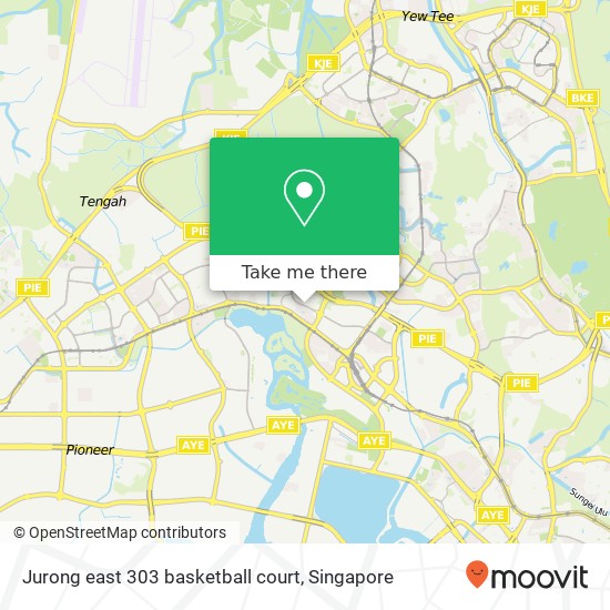 Jurong east 303 basketball court map