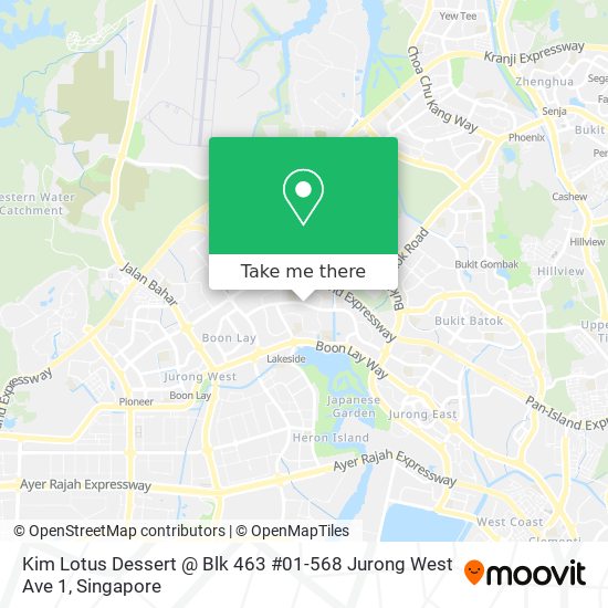 Kim Lotus Dessert @ Blk 463 #01-568 Jurong West Ave 1 map