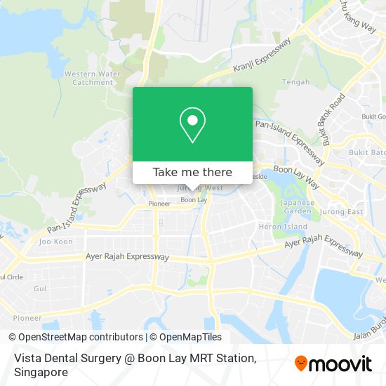 Vista Dental Surgery @ Boon Lay MRT Station map