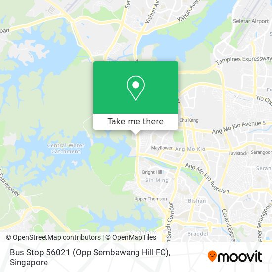 Bus Stop 56021 (Opp Sembawang Hill FC) map