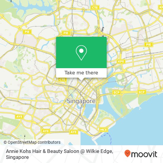 Annie Kohs Hair & Beauty Saloon @ Wilkie Edge map