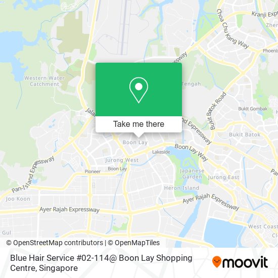 Blue Hair Service #02-114@ Boon Lay Shopping Centre地图