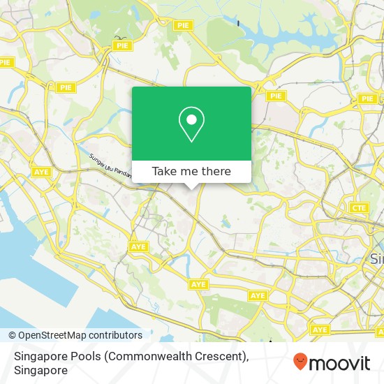 Singapore Pools (Commonwealth Crescent) map