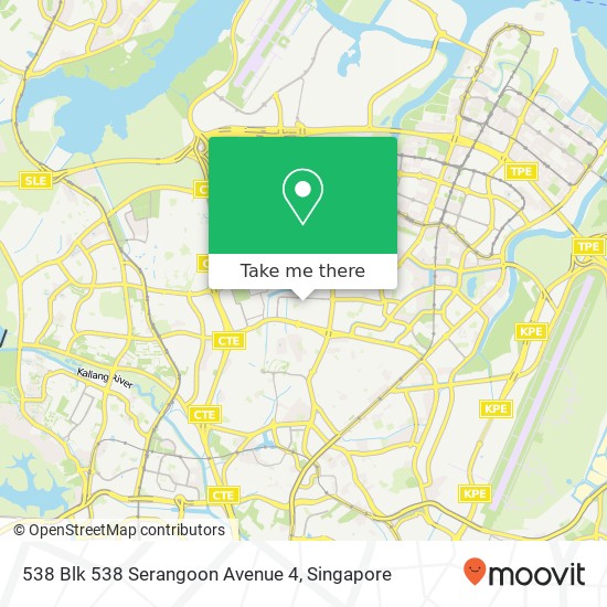 538 Blk 538 Serangoon Avenue 4地图