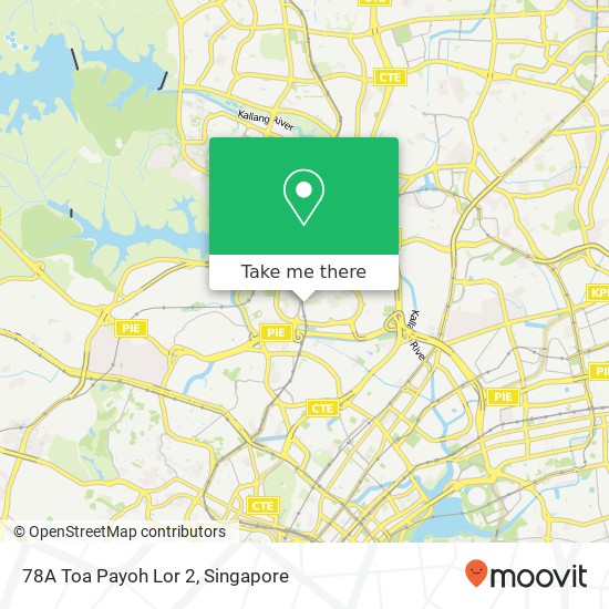 78A Toa Payoh Lor 2 map