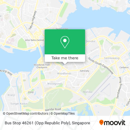 Bus Stop 46261 (Opp Republic Poly)地图