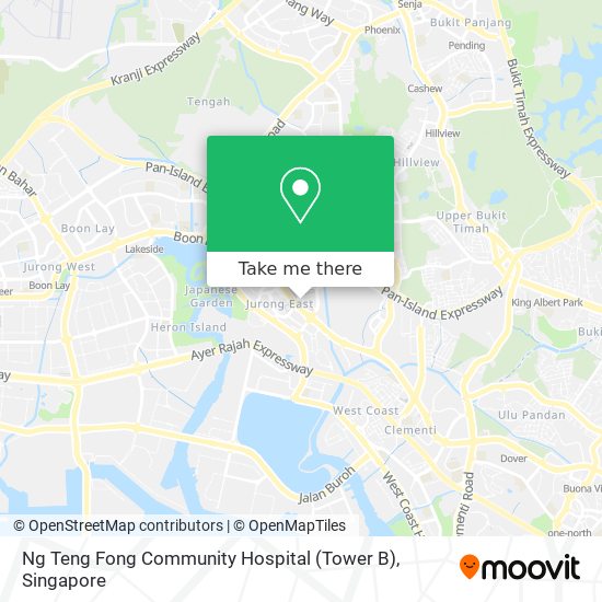Ng Teng Fong Community Hospital (Tower B)地图