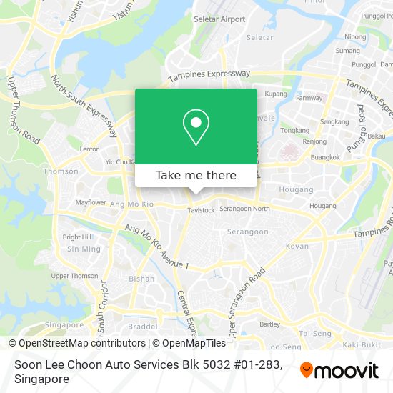 Soon Lee Choon Auto Services Blk 5032 #01-283 map