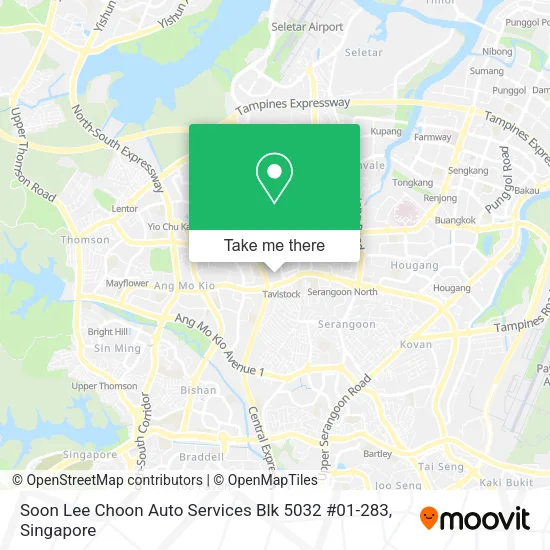 Soon Lee Choon Auto Services Blk 5032 #01-283 map