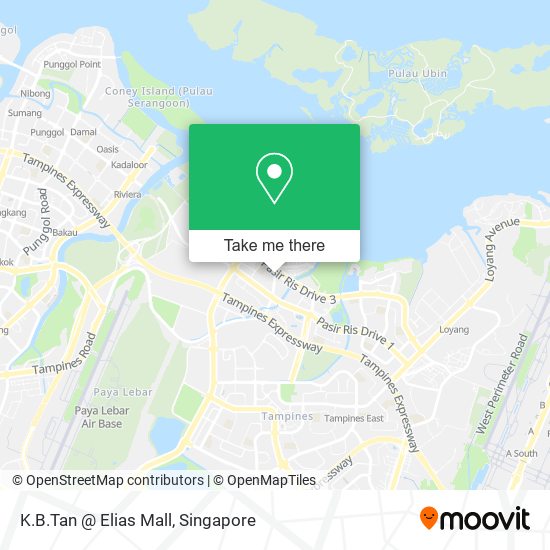 K.B.Tan @ Elias Mall map