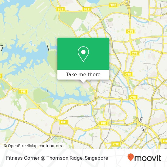Fitness Corner @ Thomson Ridge map