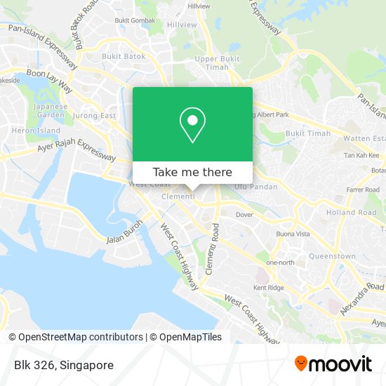 Blk 326 map