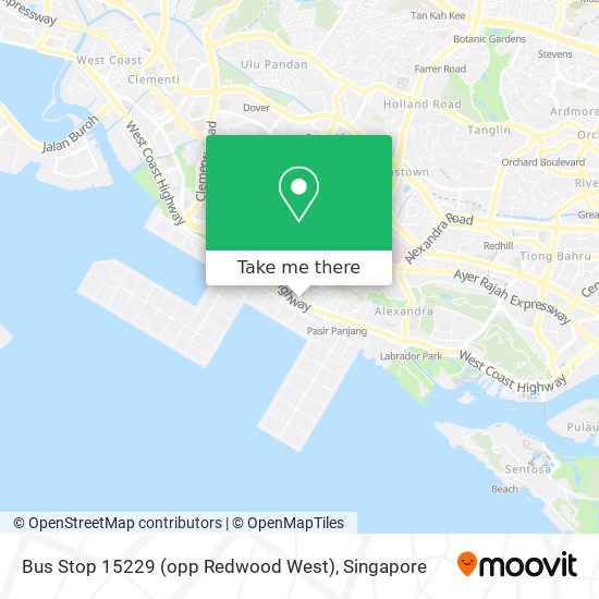 Bus Stop 15229 (opp Redwood West)地图