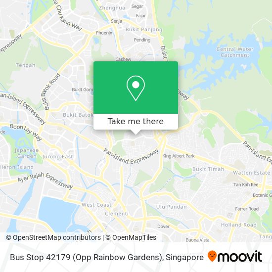 Bus Stop 42179 (Opp Rainbow Gardens)地图