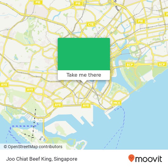 Joo Chiat Beef King map