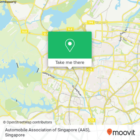 Automobile Association of Singapore (AAS)地图