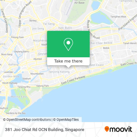 381 Joo Chiat Rd OCN Building map