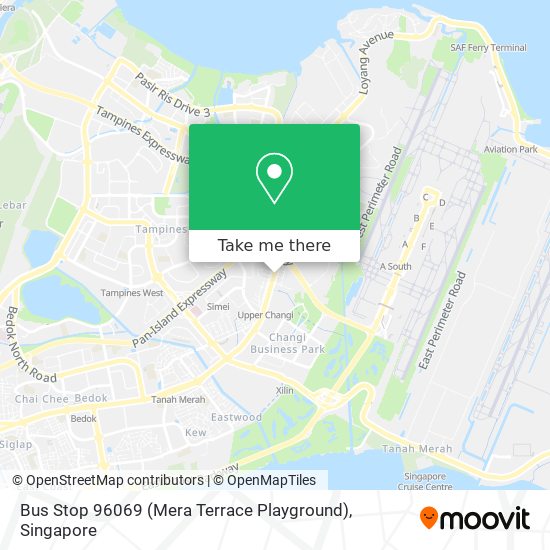 Bus Stop 96069 (Mera Terrace Playground) map