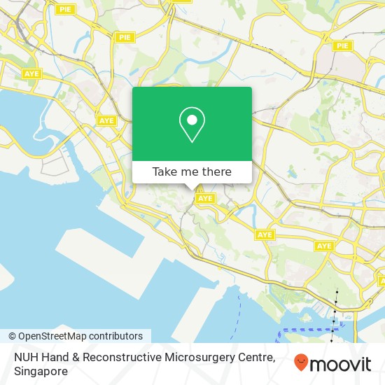 NUH Hand & Reconstructive Microsurgery Centre map