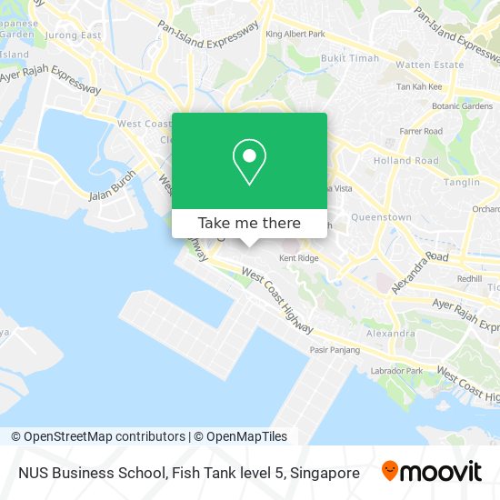 NUS Business School, Fish Tank level 5 map