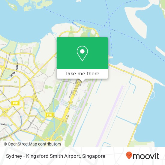 Sydney - Kingsford Smith Airport地图