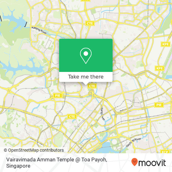 Vairavimada Amman Temple @ Toa Payoh map