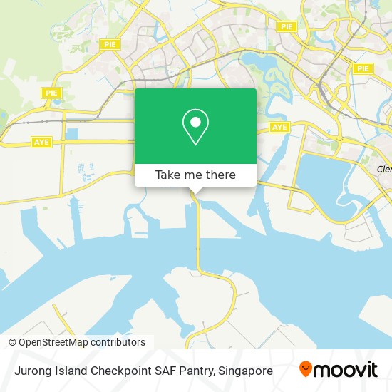 Jurong Island Checkpoint SAF Pantry地图