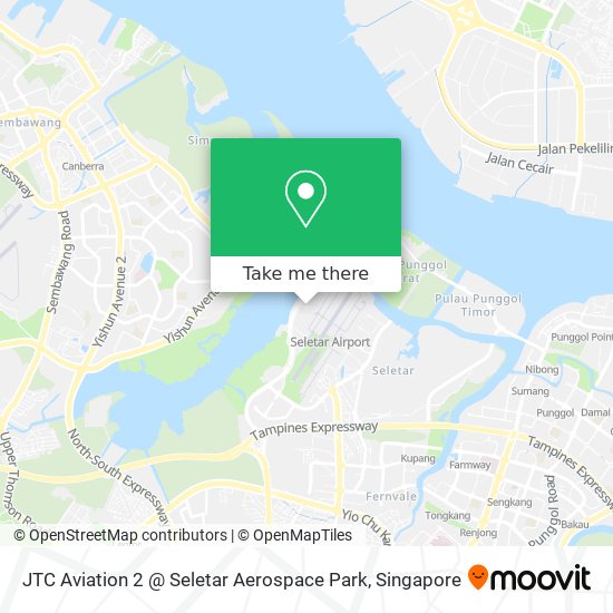 JTC Aviation 2 @ Seletar Aerospace Park地图