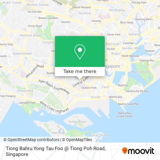 Tiong Bahru Yong Tau Foo @ Tiong Poh Road map