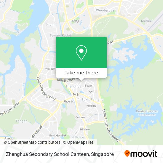 Zhenghua Secondary School Canteen地图