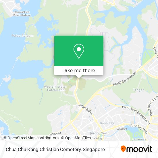 Chua Chu Kang Christian Cemetery地图