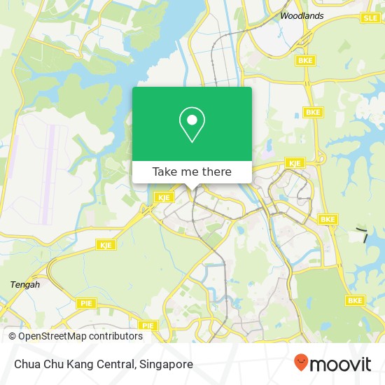 Chua Chu Kang Central map