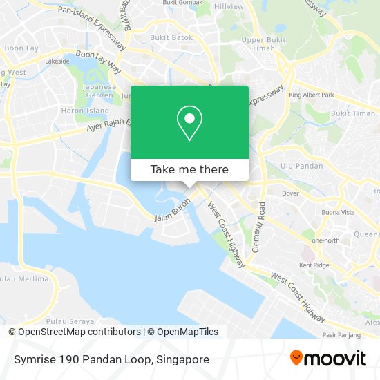 Symrise 190 Pandan Loop map