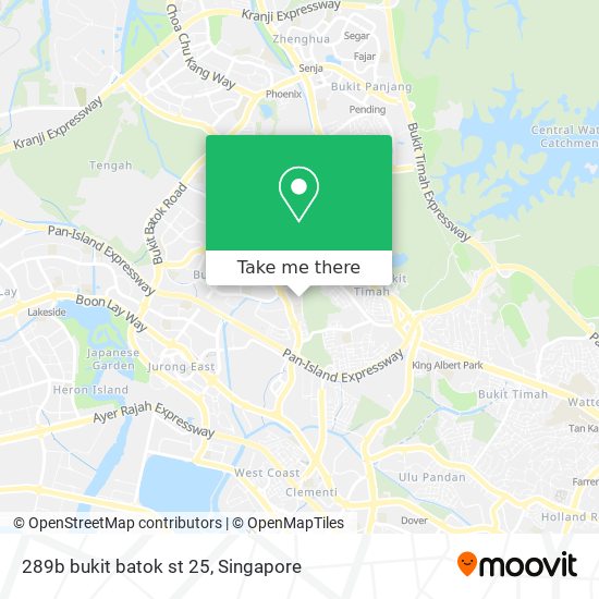 289b bukit batok st 25地图