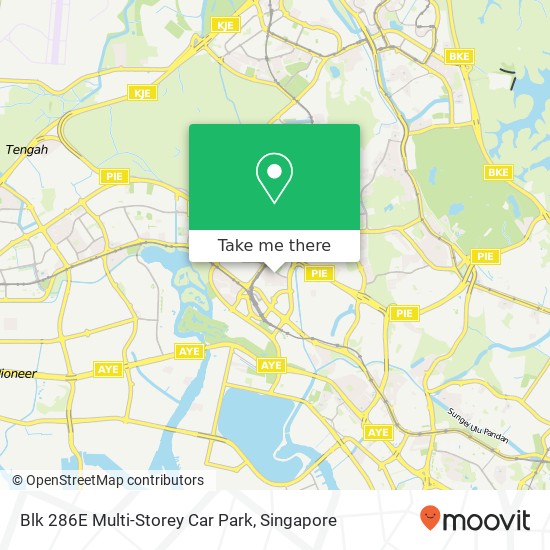 Blk 286E Multi-Storey Car Park map