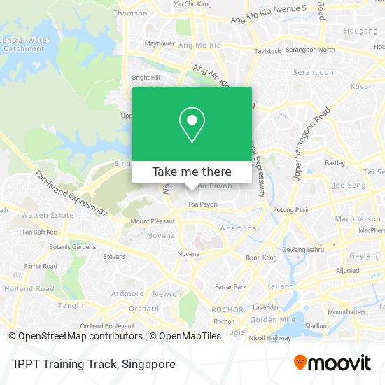 IPPT Training Track地图