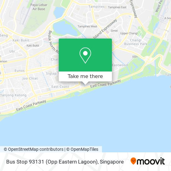 Bus Stop 93131 (Opp Eastern Lagoon)地图