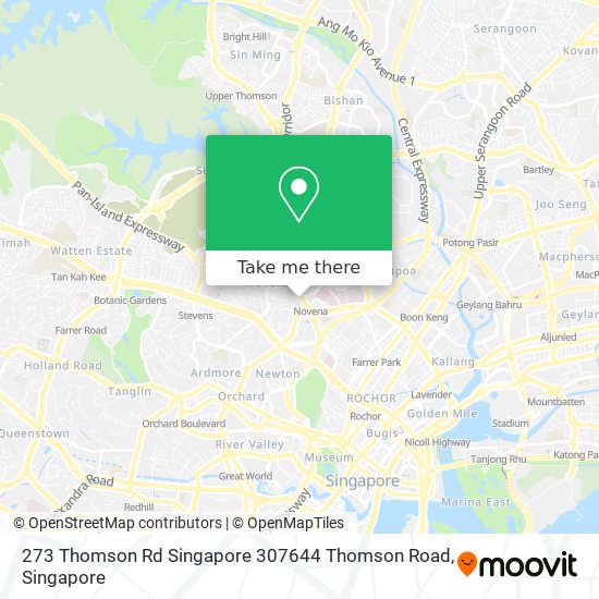 273 Thomson Rd Singapore 307644 Thomson Road map