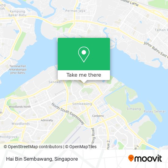 Hai Bin Sembawang map