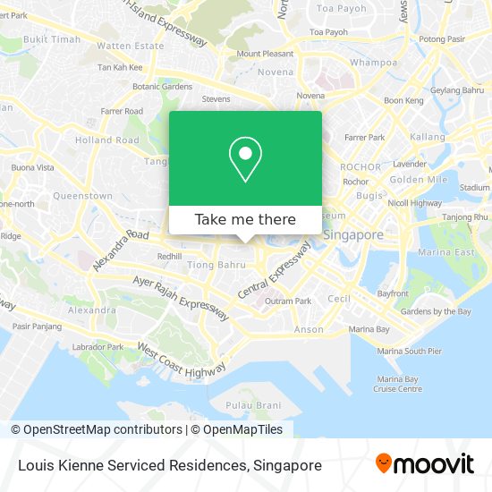 Louis Kienne Serviced Residences地图