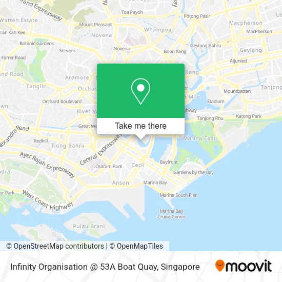 Infinity Organisation @ 53A Boat Quay地图