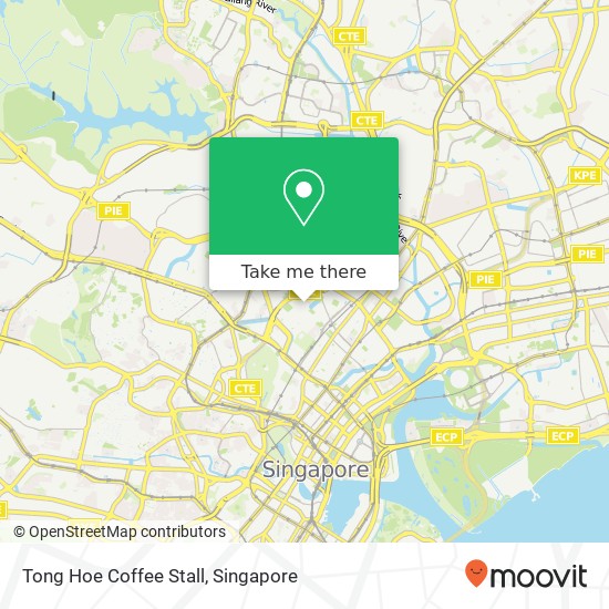 Tong Hoe Coffee Stall map