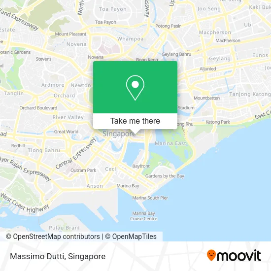 Massimo Dutti map