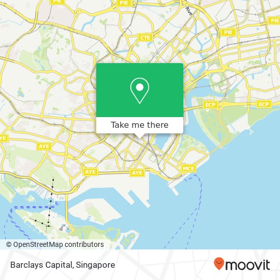 Barclays Capital map