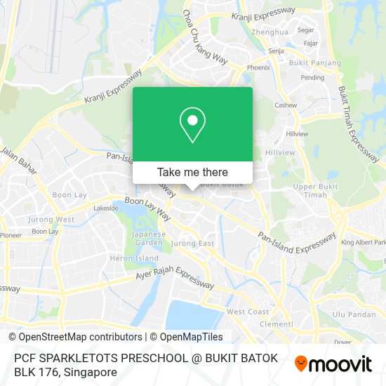 How to Get to PCF SPARKLETOTS PRESCHOOL @ BUKIT BATOK BLK 176 in ...