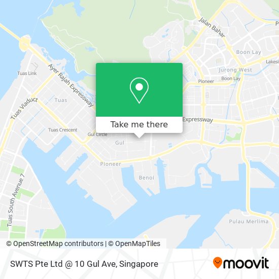 SWTS Pte Ltd @ 10 Gul Ave map