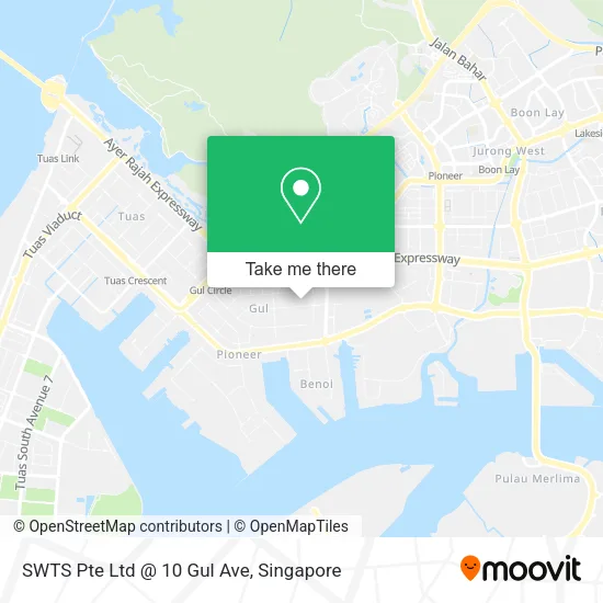 SWTS Pte Ltd @ 10 Gul Ave map
