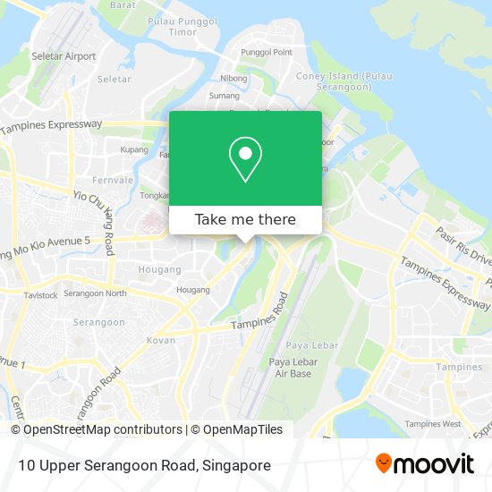 10 Upper Serangoon Road地图